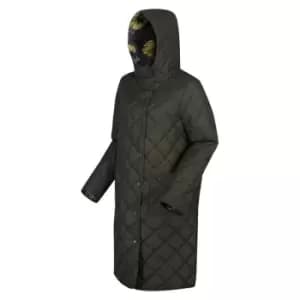 Regatta Orla Kiely Quilted Midi Reversible Jacket - DkKh/WnHeYel