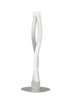 Sahara Table Lamp 6W LED 3000K, 420lm, Silver, Frosted Acrylic, Polished Chrome