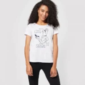Disney Princess Cinderella All You Need Is Love Womens T-Shirt - White