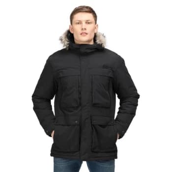 Regatta Volter Parka Waterproof Jacket - Black