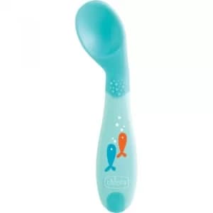 Chicco Take Eat Easy spoon 8m+ Blue 1 pc