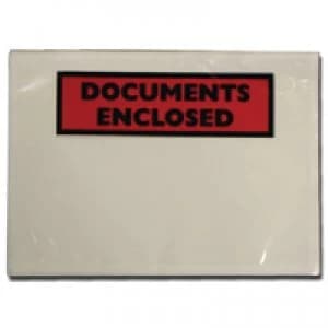 Tenzalope Documents Enclosed Self-Adhesive DL Document Envelopes Pack of 1000
