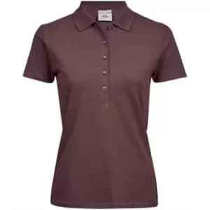 Tee Jays Womens/Ladies Luxury Stretch Polo Shirt (3XL) (Grape)