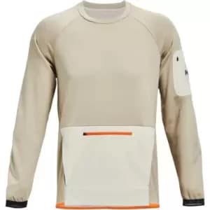 Under Armour Terrain Terry Crew Sweatshirt - Beige