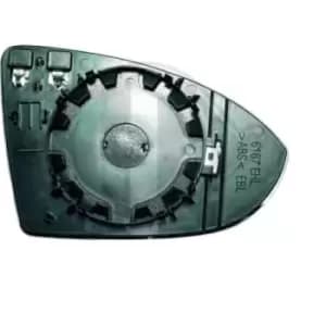 DIEDERICHS Wing Mirror Glass Right 2216126 Side Mirror Glass,Mirror Glass VW,Golf VII Schragheck (5G1, BQ1, BE1, BE2),Golf VII Variant (BA5, BV5)