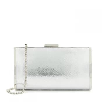 Dune Blaike Shoulder Bag - SILVER-SYNTH