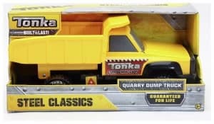 Tonka Steel Classic Quarry Dump Truck.