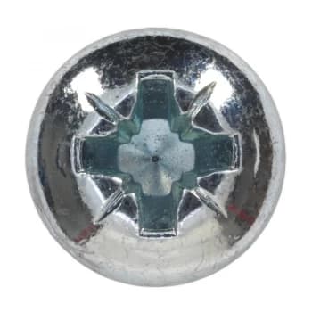 SEALEY MSP520 Machine Screw M5 x 20mm Pan Head Pozi Zinc DIN 7985Z Pack of 100