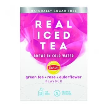 Lipton Cold Brew Green Tea Rose and Elderflower Pack of 15 67737996