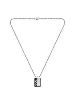 Boss Gents Boss Id Stainless Steel Necklace