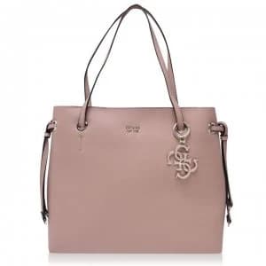 Guess Guess Digital Tote Bag - DARK NUDE DNU