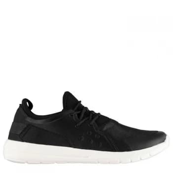 Fabric Winston Mens Trainers - Black/White
