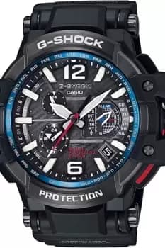 Mens Casio Premium G-Shock Gravitymaster GPS Hybrid Alarm Chronograph Radio Controlled Solar Powered Watch GPW-1000-1AER