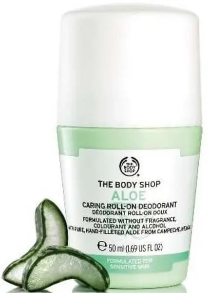 The Body Shop Aloe Caring Roll On Deodorant 50ml