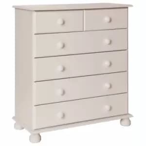 Copenhagen 2 + 4 Drawer Chest In White