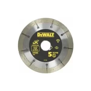 DEWALT DT3758-QZ DT3758-QZ-Doble Disco para cortar mortero de 125mm