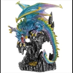 Dragon Blue Figurine By Lesser & Pavey