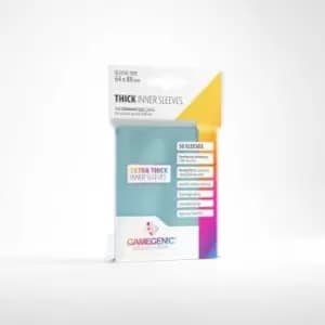 Gamegenic Thick Inner Card Sleeves: Clear - 50 Sleeves