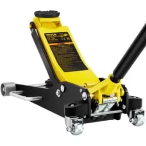 VEVOR Floor Jack, 2.5 Ton Low Profile Floor Jack, Aluminum And Steel Racing Floor Jack with Dual Pistons Quick Lift Pump, Floor Jack Lifting Range 95