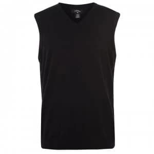 Callaway Sweatshirt Vest Mens - Black