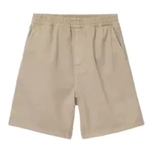 Carhartt Wip Flint Shorts, Wall Garment Dyed, Male, Shorts, I030480.G1GD
