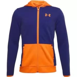 Under Armour Fleece Full Zip Hoody Junior Boys - Blue