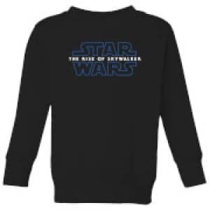 Star Wars The Rise Of Skywalker Logo Kids Sweatshirt - Black - 11-12 Years