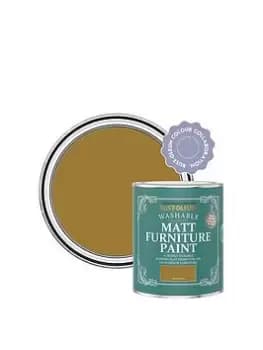 Rust-Oleum Matt Finish Washable Furniture Paint In Wet Harvest - 750 Ml Tin