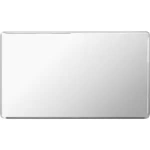 Bg Electrical - bg FPC95-01 bg Chrome 2 Gang Blanking Plate - Chrome