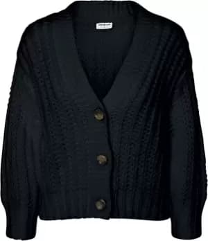 Noisy May Steve Knit Cardigan Cardigan black