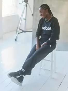 adidas Sportswear Dance Knit Pant - Black, Size L, Women