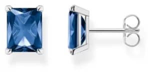 Thomas Sabo H2201-699-1 Sterling Silver Blue Stone Stud Jewellery