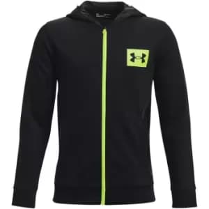 Under Armour Summit Knit Full Zip Hoodie Junior Boys - Black