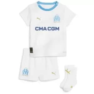 Puma Olympique De Marseille Home Babykit 2023 2024 - White