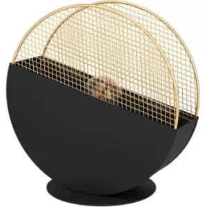 Mumbles Black and Gold Table Light - black, gold - Eglo