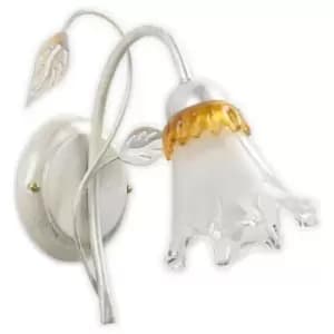 Wall light lancia Glass,Metal White