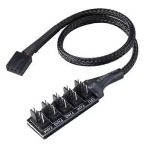 Akasa FLEXA FP5H 5 Fan PWM Splitter Hub Cable