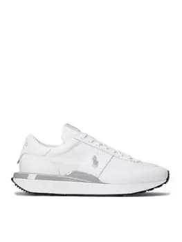 Polo Ralph Lauren Train 89 Trainers, White, Size 12, Men