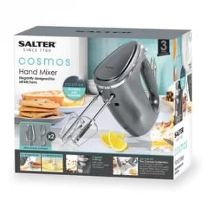 Salter EK4249GM Cosmos Hand Mixer in Gun Metal 300W