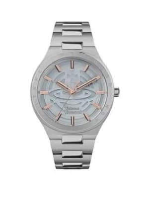 Vivienne Westwood Vivienne Westwood Eltham Stainless Steel Ladies Watch, Pale Blue, Women