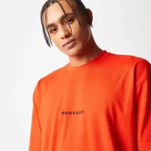 Mennace Essentials Regular Fit T Shirt - Red