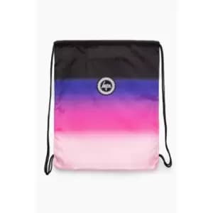 Hype Gradient Drawstring Bag (One Size) (Purple/Pink/Black)
