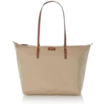 Lauren by Ralph Lauren Canvas Keaton Tote Bag - Khaki