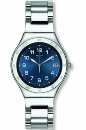 Unisex Swatch Blue Pool Watch YGS474G