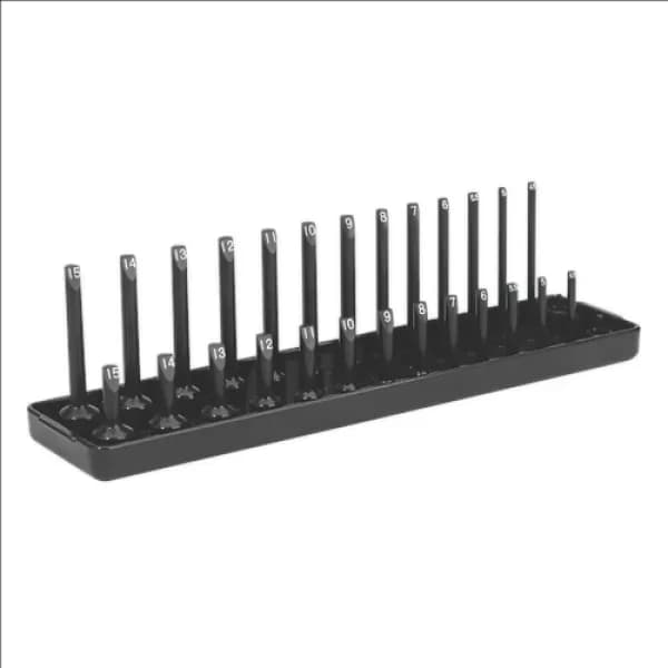 Genuine SEALEY SH1414 Socket Holder 1/4Sq Drive 4-15mm