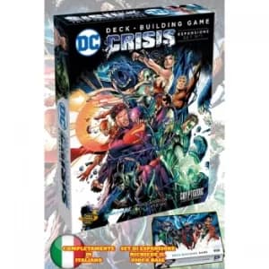DC Comics-Deck Building Game-Expansion 1: Crisis (Italian)