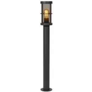 Lucide NAVI - Bollard Light Outdoor - Ø12cm - 1xE27 - IP54 - Anthracite