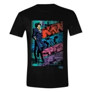 Cowboy Bebop T-Shirt Spike Posing Size L
