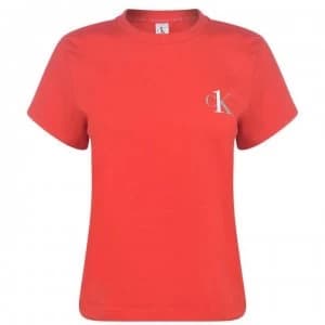 Calvin Klein One Short Sleeve T Shirt - Red 7FK