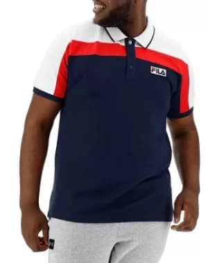 Fila Stan Vintage Colour Block Polo